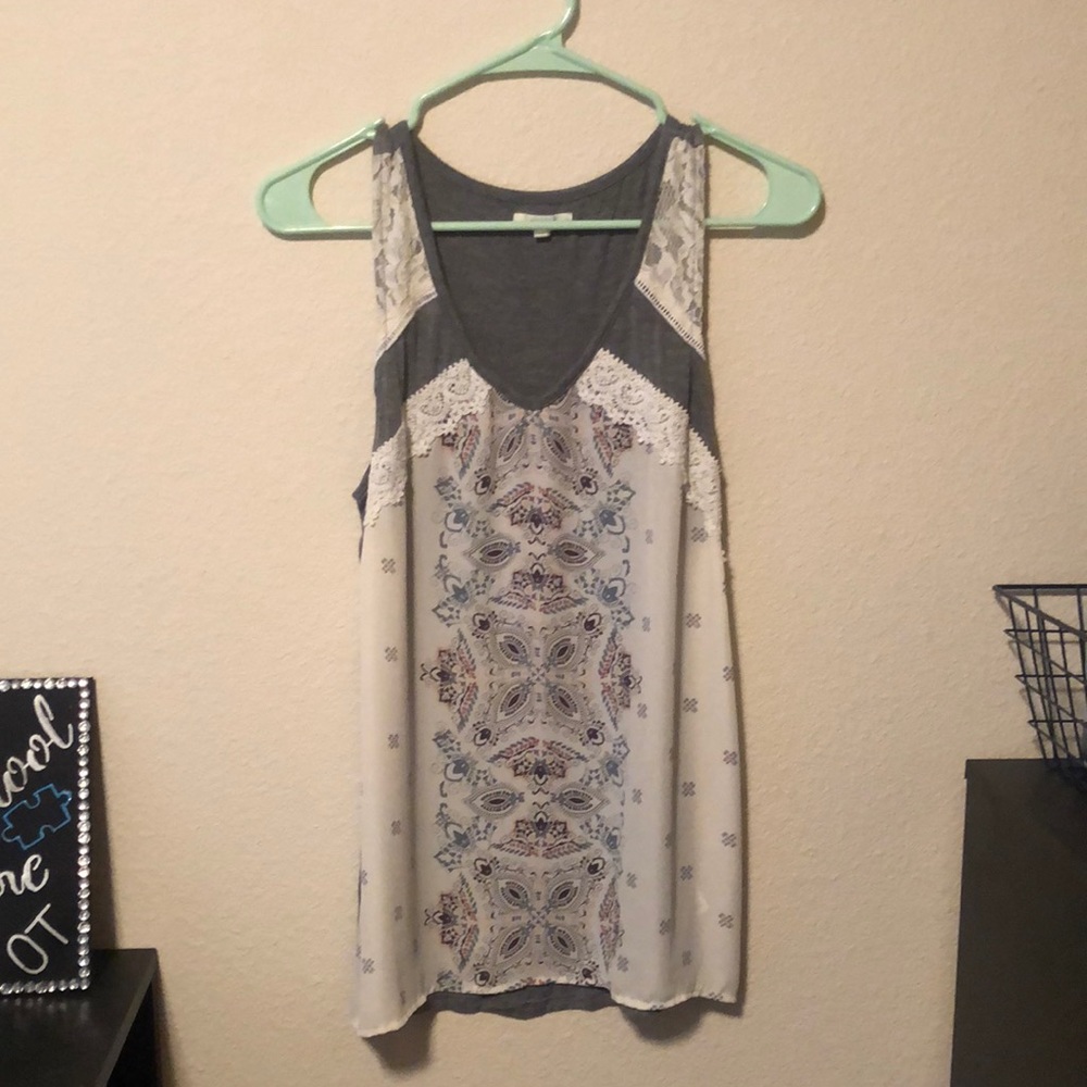 Grey tank